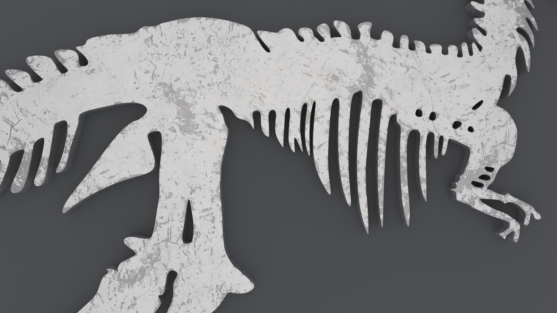 Dinosaur Skeleton - 3D Printable preview image 2